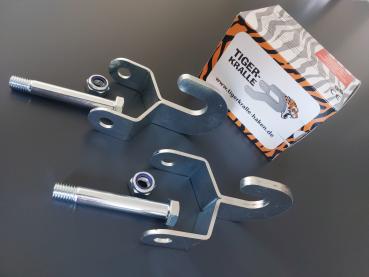 2er Set, Haken für Spanngurte - Breite 35mm Tigerkralle